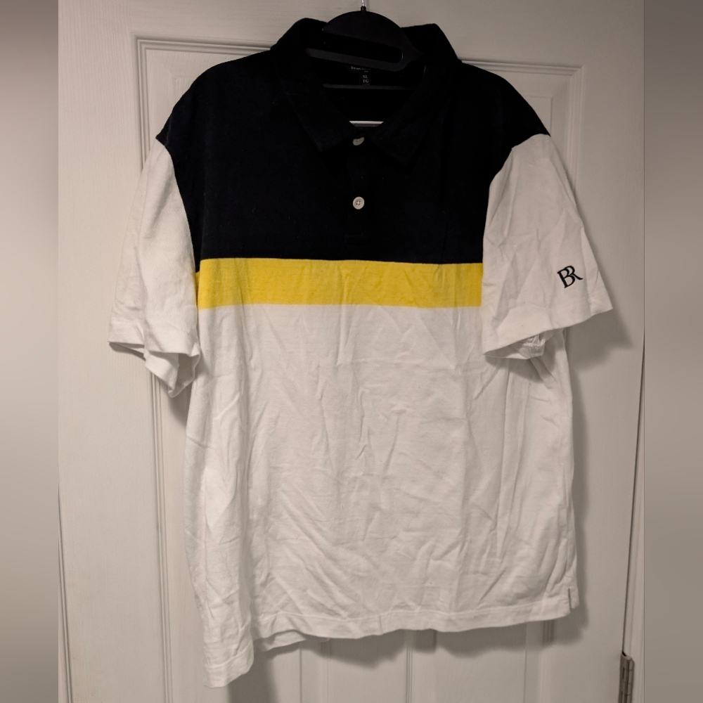BANANA REPUBLIC RUGBY STYLE COTTON POLO